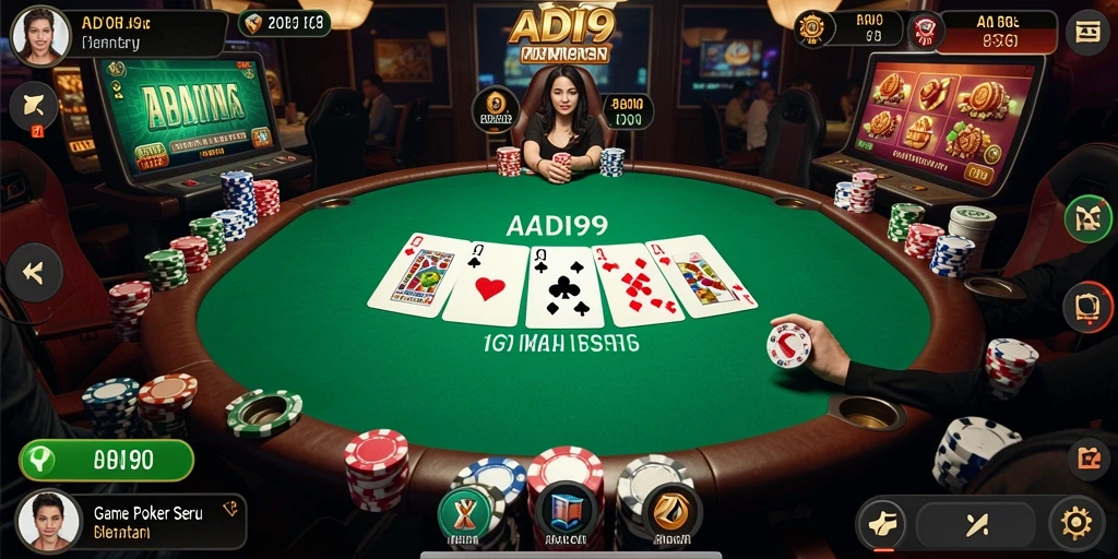 Tampilan menarik dari gameplay ADI99 yang seru.
