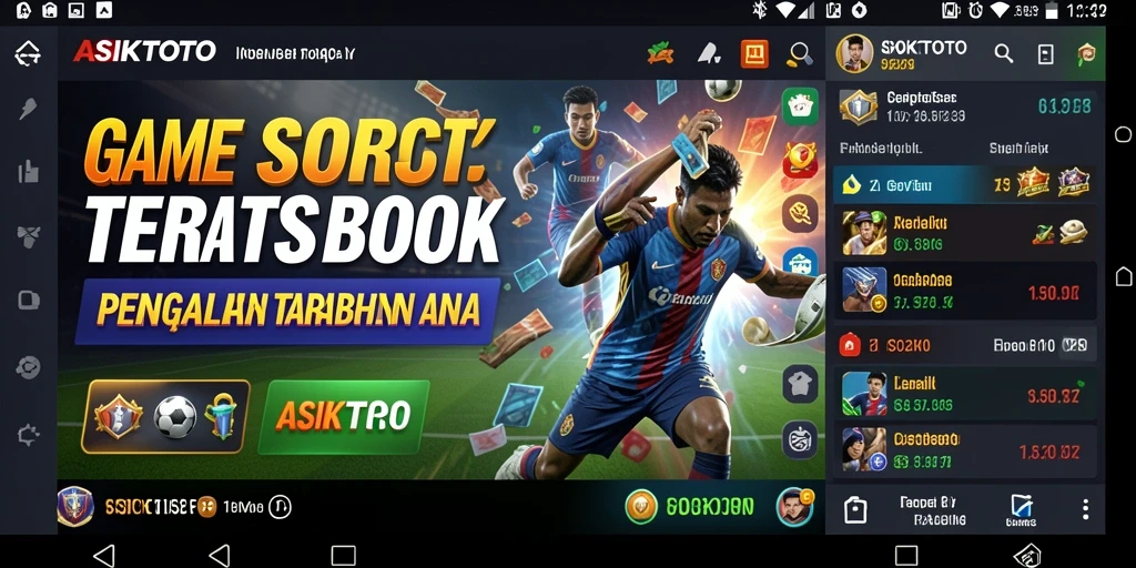 Tampilan gameplay ASIKTOTO yang menarik untuk taruhan olahraga.