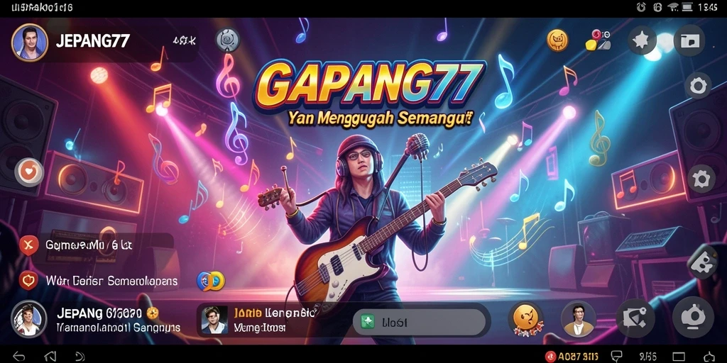 Tampilan gameplay JEPANG77 yang interaktif dan penuh warna.