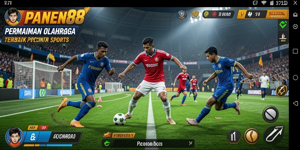 Tampilan gameplay menarik dari PANEN88 dengan fitur olahraga seru.