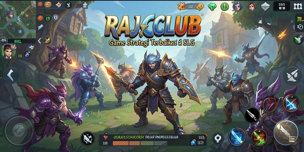 Screenshot gameplay RAJACLUB dengan aksi strategi mendalam.
