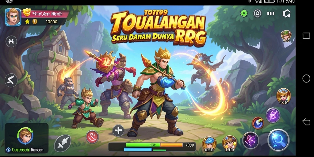 Tampilan gameplay menakjubkan dari TOTO99 dengan petualangan yang seru.